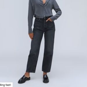 Everlane rigid way high jean size 30 long